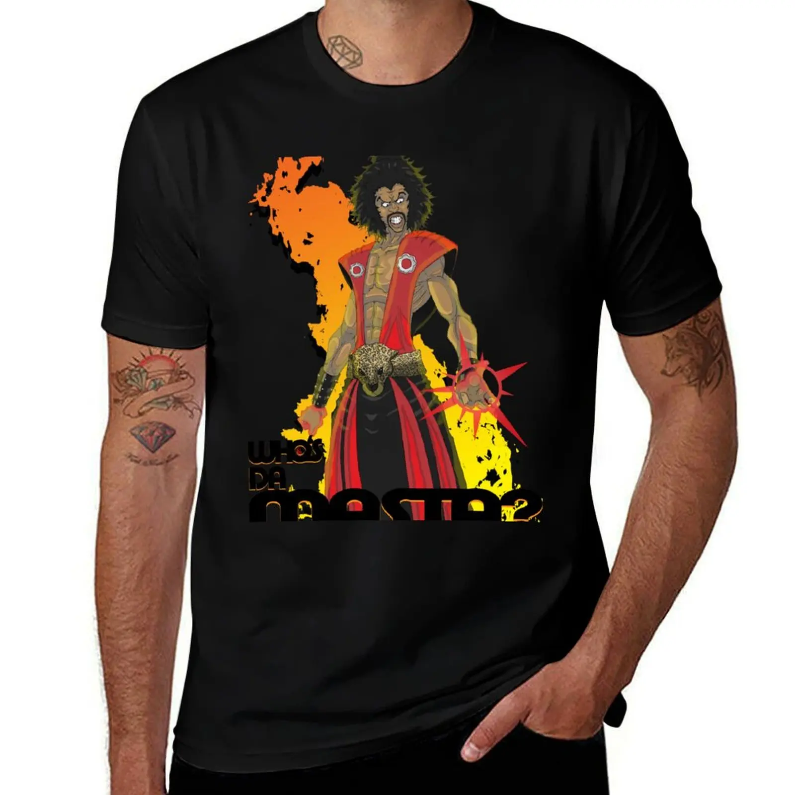 Sho'nuff the Shogun of Harlem T-Shirt Fitness Quick Dry Short Sleeve Top