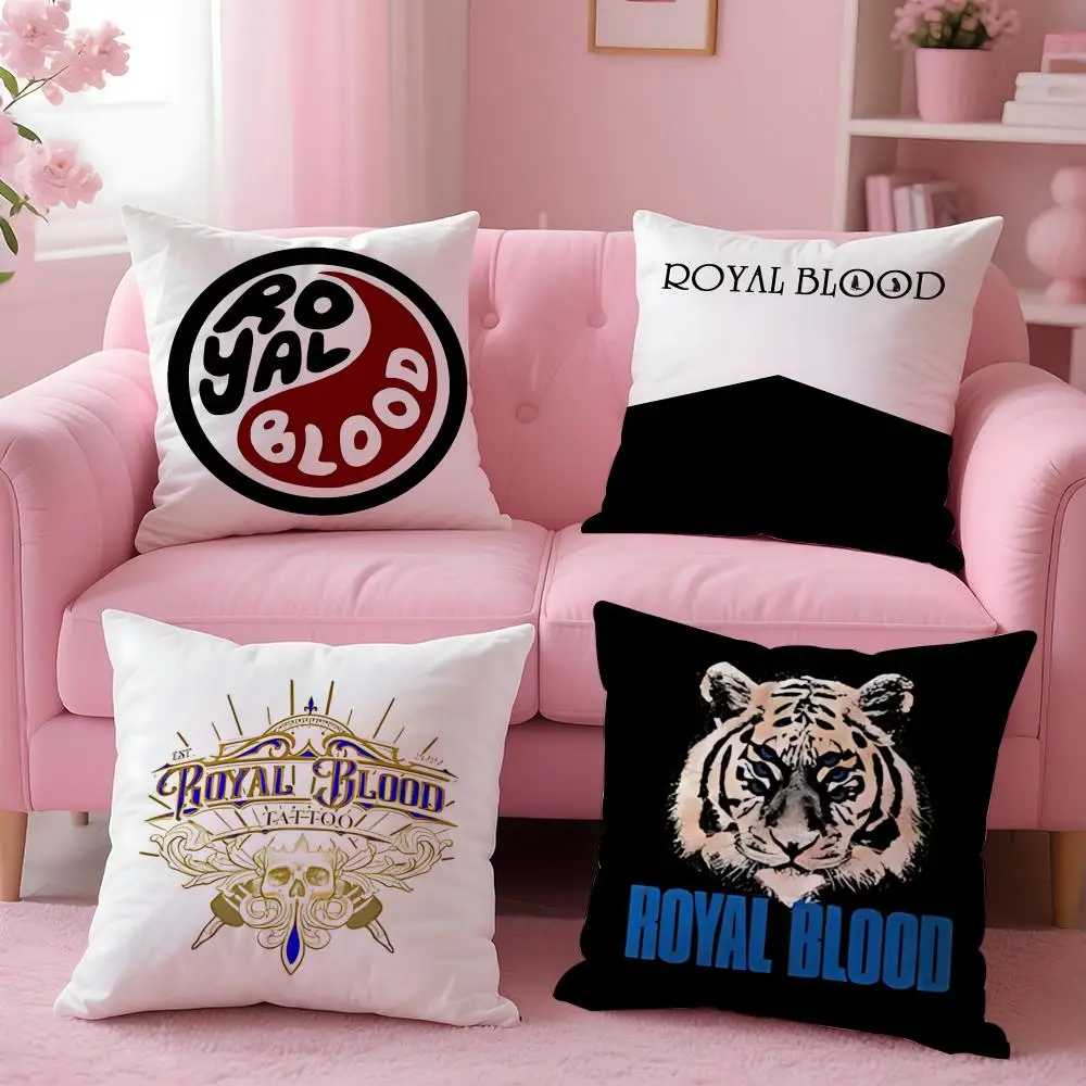 rock Royal Blood Cushion Cover Cushion Cover Set 4Pcs 50x50 45x45 40x40 Pillowcase Decorative Sofa Home Decor