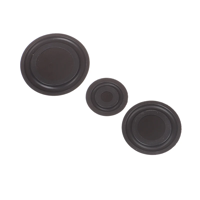 Membrana Vibrante Passiva Per Subwoofer Da 10.2 Cm – Radiatore In Gomma E Ferro, Distanza Fori 82x115 Mm, Per Altoparlanti Bassi, Fai Da Te