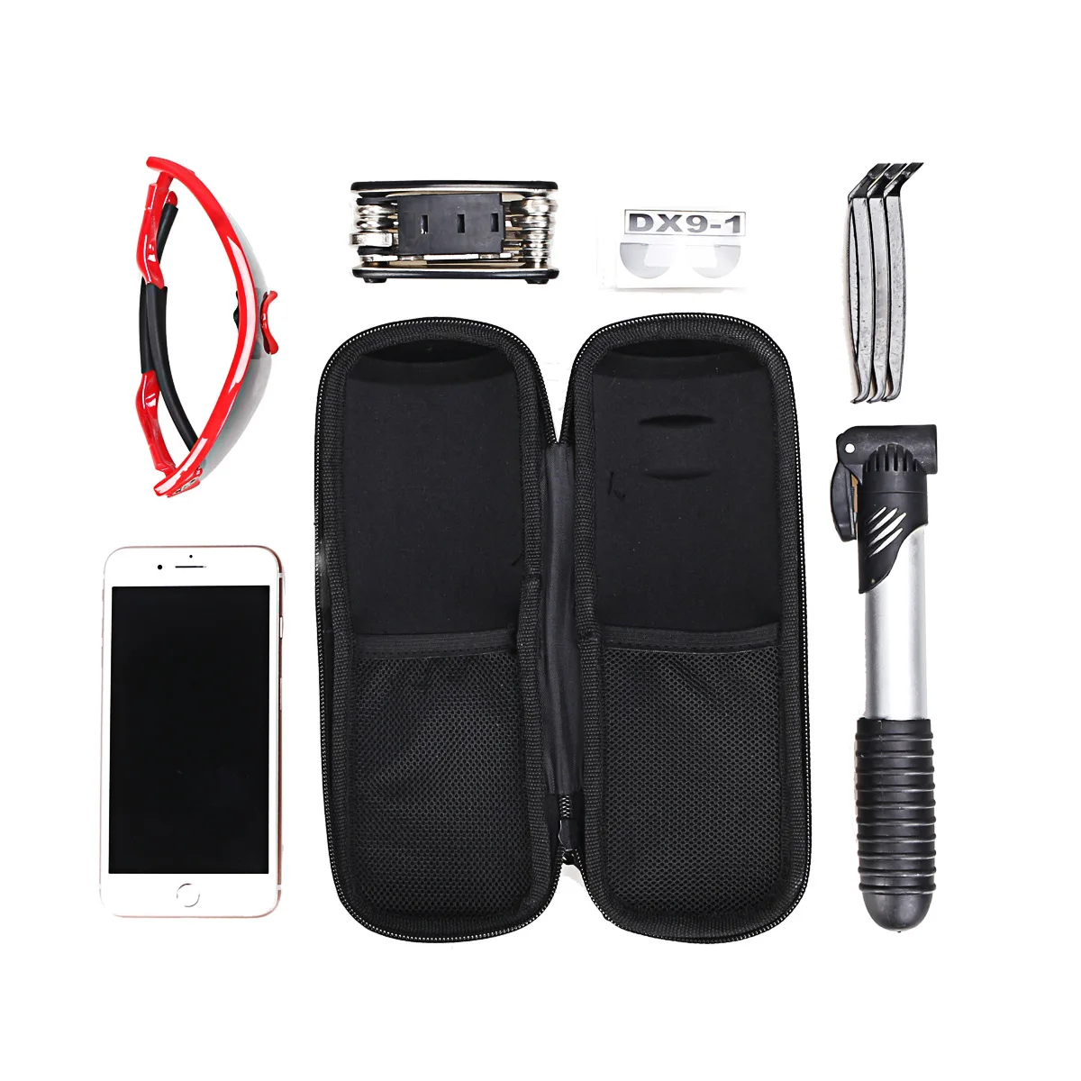 Bicycle Capsule Bag Waterproof Cycling Road Bike MTB Hard Shell Box Repair Tool Glasses Key Cage for Water Bottle Holder Case