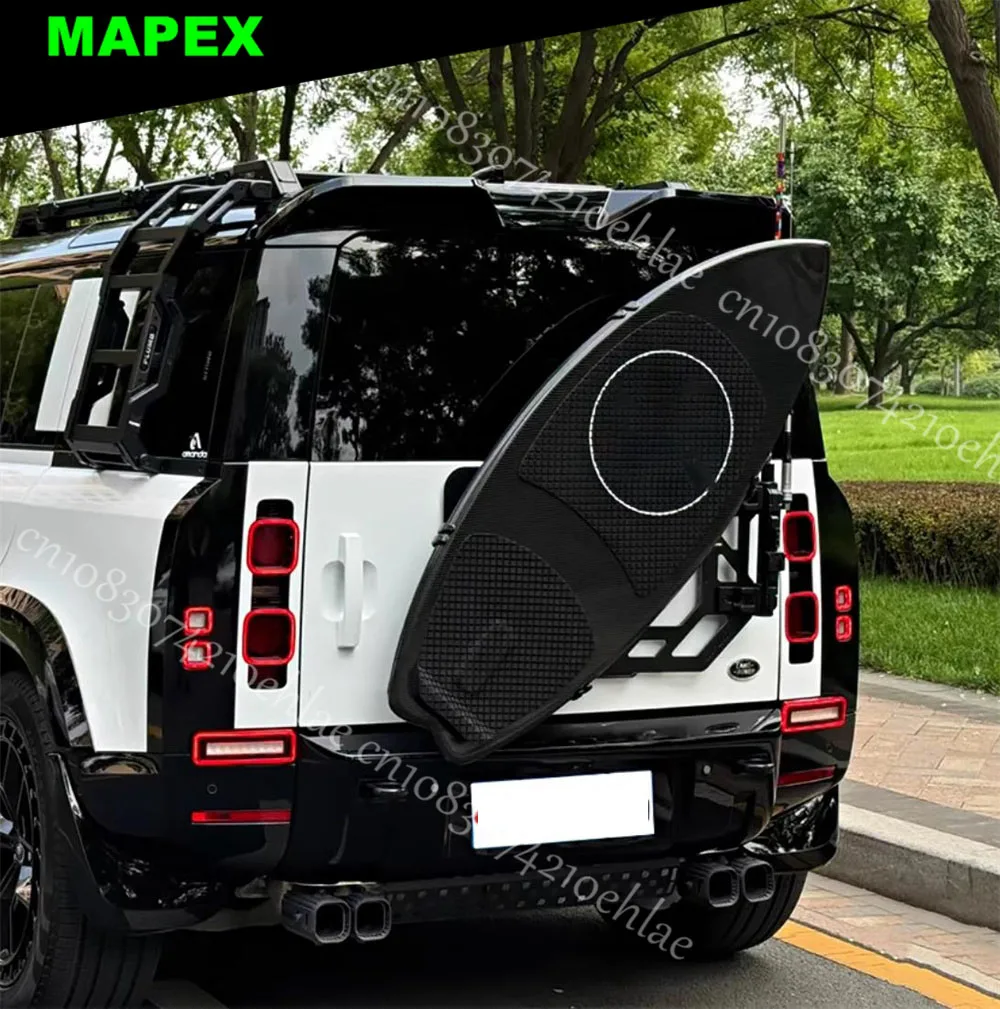 Surfboard Rear Spare Tire Replacing Decor For Land Rover Defender 110/90 2020-2024