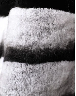 AYUNSUE 天然ミンクリアルファーコート レディース服 暖かいミンクコート レディース 冬用ジャケット 2025 レックスラビットファー Шуба Женская