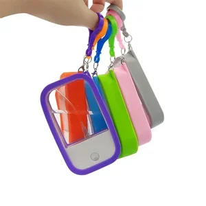 زجاجات معقم اليدين المحمولة القابلة لإعادة الشحن الجديدة 38 مل مصغرة بطاقة الكحول رذاذ زجاجة سلسلة المفاتيح السفر التعبئة الفرعية مستحضرات التجميل الصحافة أفضل 4 مبيعات باتمان في زي تأثيري المستقبل - رقم 2