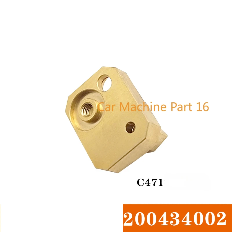 

CNC Wire EDM Cut Power Feed Contact Holder Block 200434002 For Charmilles CNC Machine Service 1PC