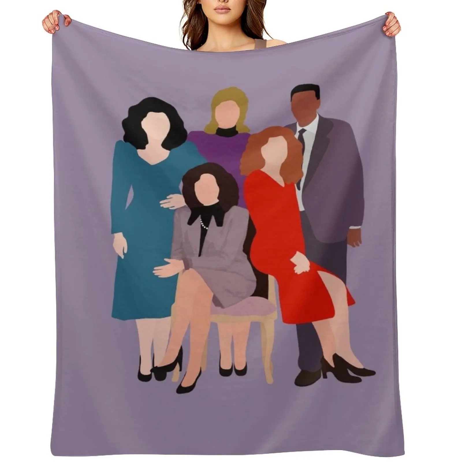 

dw cast Throw Blanket Luxury Flannels funny gift for babies Blankets