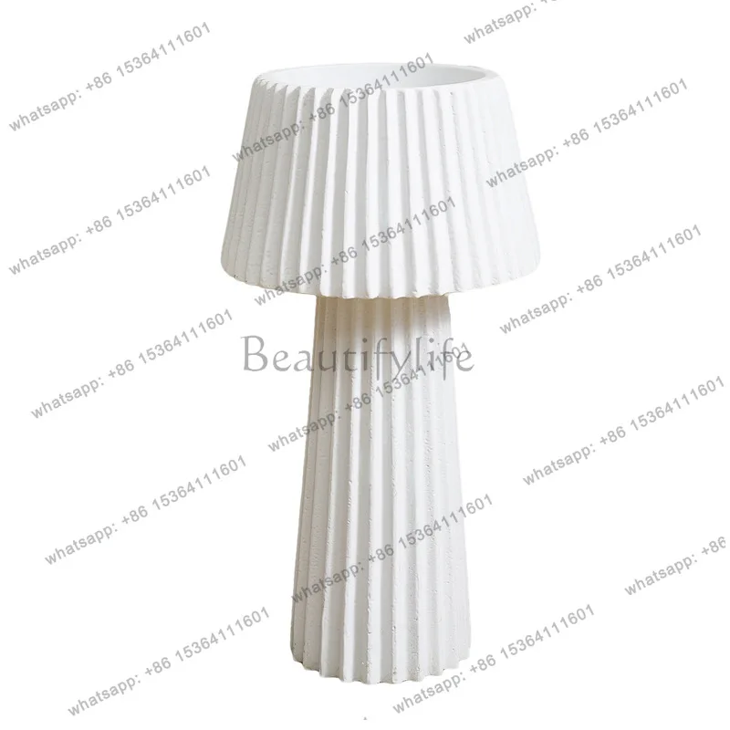 Japanese-style wabi-sabi wind column basin integrated floor-to-ceiling art column basin