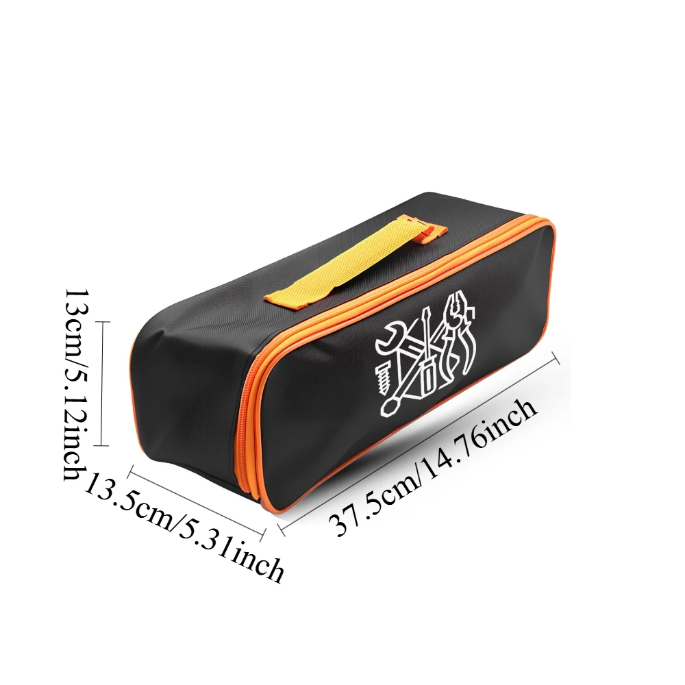 Waterproof Oxford Tool Storage Bag EVA Lined Hardware Tools Organizer for Car Repair Workshop