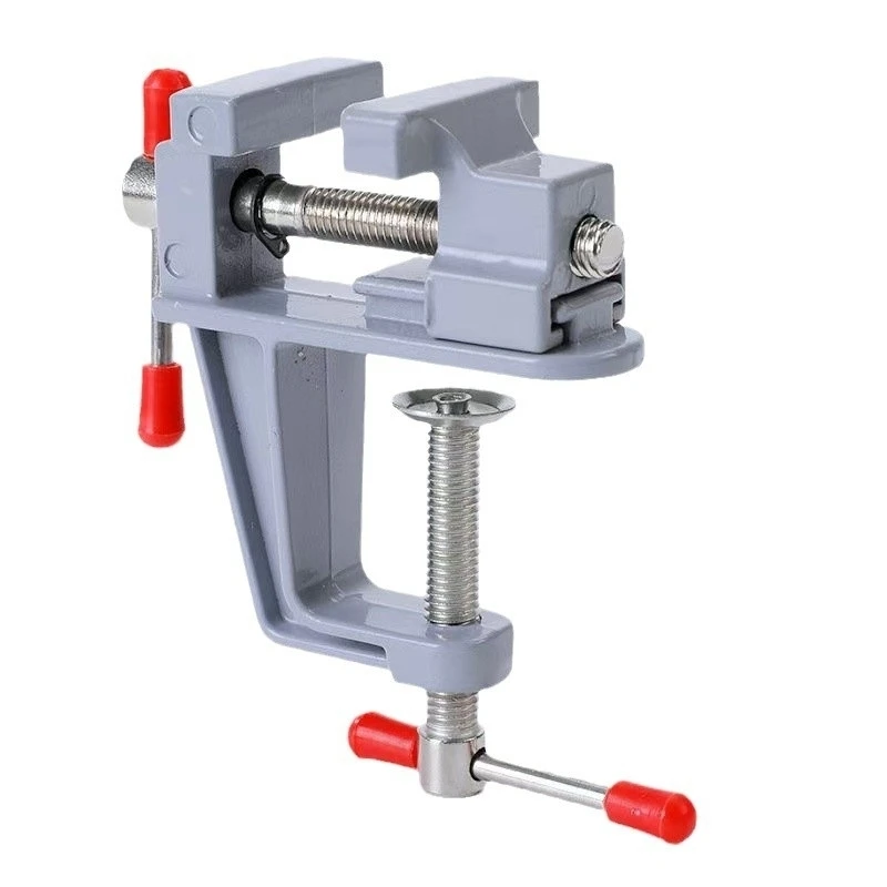35MM Aluminium Alloy Table Bench Clamp Vise Multi functional Bench Vise Table Screw Vise for DIY Craft Mold Fixed Repair Tool