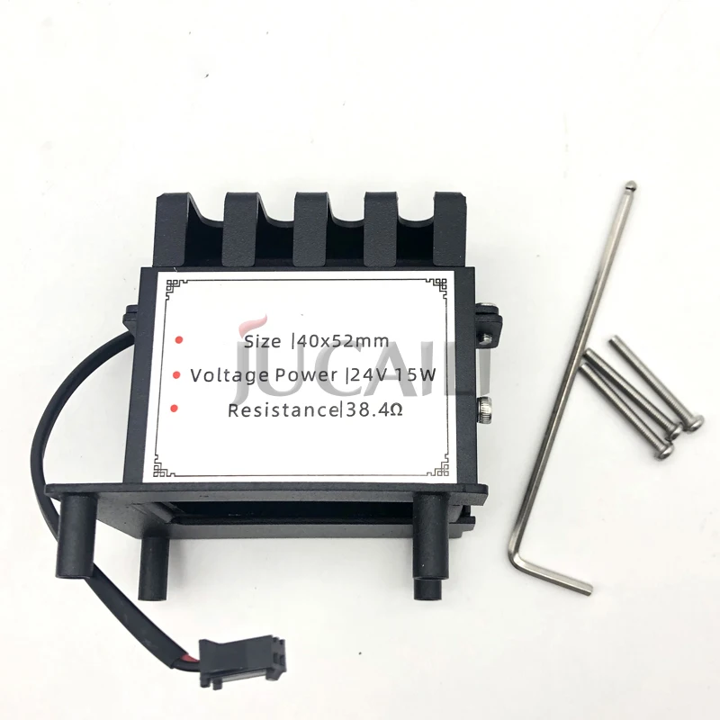 JUCAILI Print Head Ink Damper Heating Holder for I3200 4720 Dumper Heater for DTF White Ink Frame Fixed Shelf 24V 5W