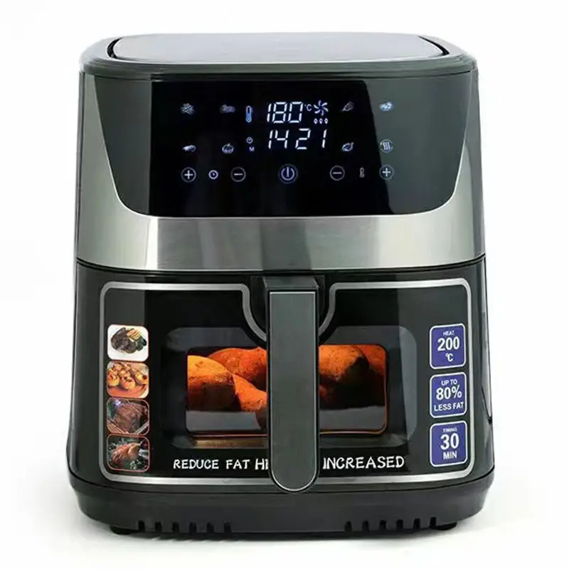 

2026 New Model Multi-functionalHot Sale 8.5L Oil Free Smart Air Fryer Digital Display Air Fryer for Home Use