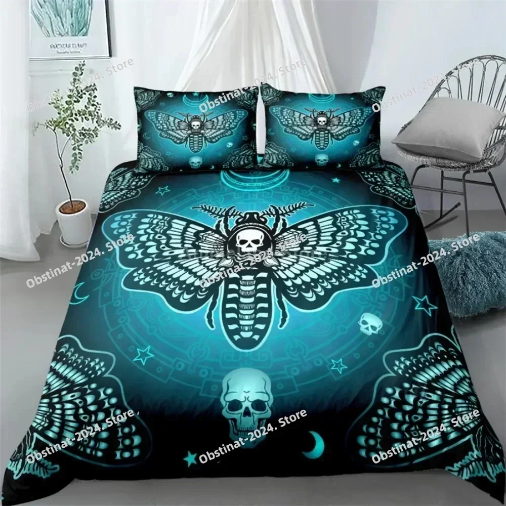 Big Pike Fish Duvet Cover King Queen For Kids Teens Adults Microfiber 3D Print Comforter Cover Hunting And Fishing Bedding Set