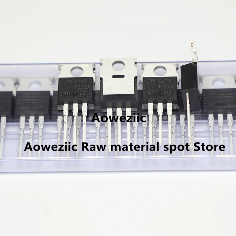 Aoweziic 2023+ 50pcs 100% New Imported Original IRF3205 IRF3205PBF TO-220 MOS FET 55V 110A