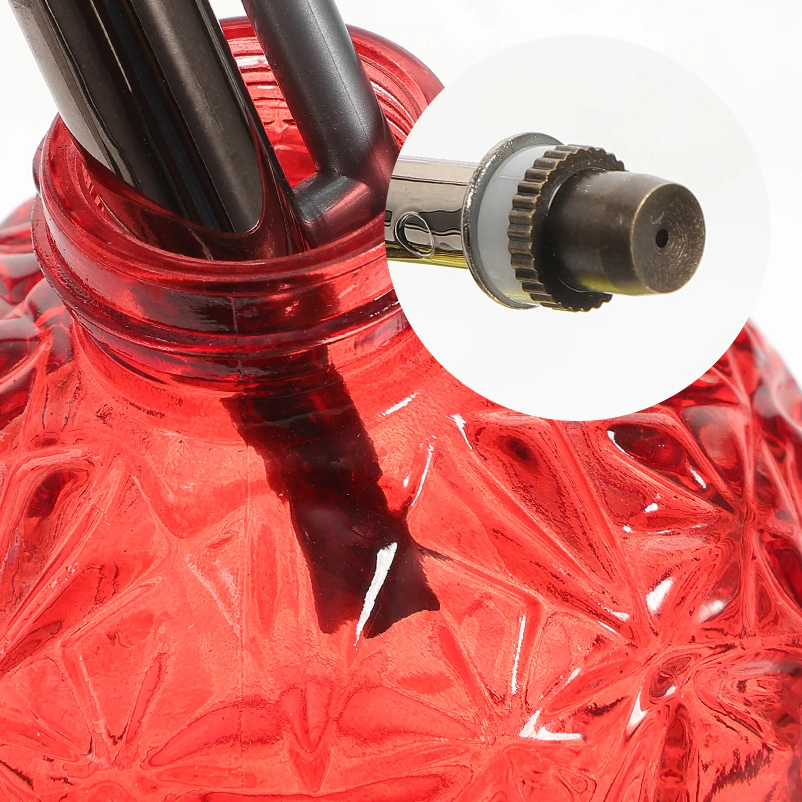 

Glass Plants Mister Spray Bottle Thickened Glass Body Small Watering Pot Comfortable Finger Holder for Indoor Outdoor Succulent