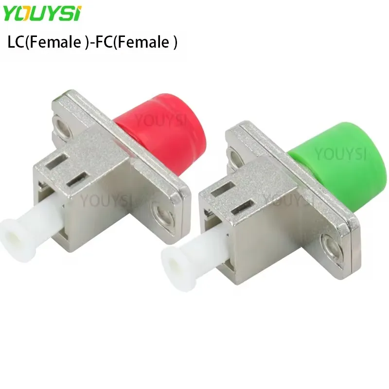 

FC Female to LC Female Fiber Adapter Flange Coupler Adapter Fiber Laser Optical Tools single-mode LC-FC