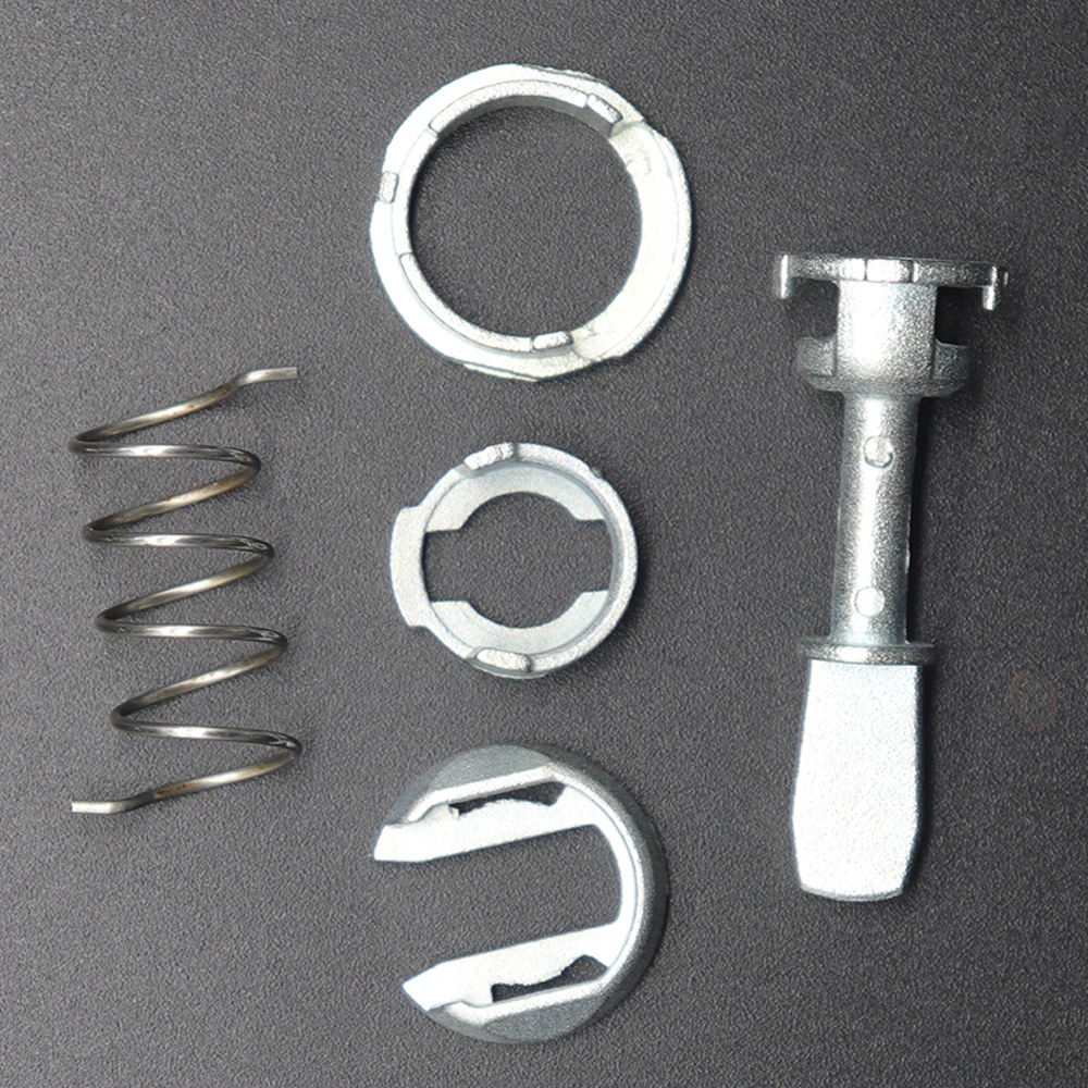 Door Handle Lock Cylinder Barrel Paddle Rubber Seal Repair Kit 44.4MM Kit For Golf 4 1997 - 2006 Bora Jetta A6 4B Fabia 6Y Polo