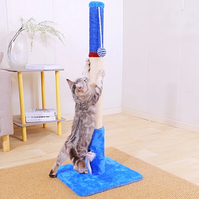 Cat Climbing Frame Cats Scratch Board Sisal Cat Tower Scratching Scratchers for Cats Claws Grinding Sofa Protector Pet Furniture