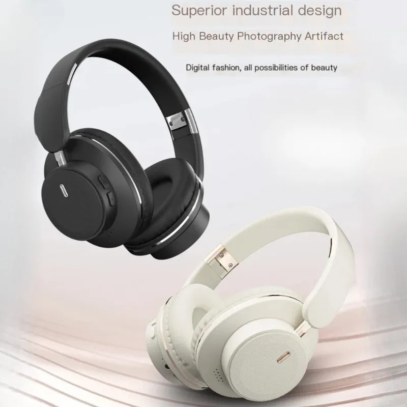 

Foldable Fashionable Wireless Bluetooth Helmet Earphones Portable Lightweight Long Battery Life Stereo Earsets For Office Music