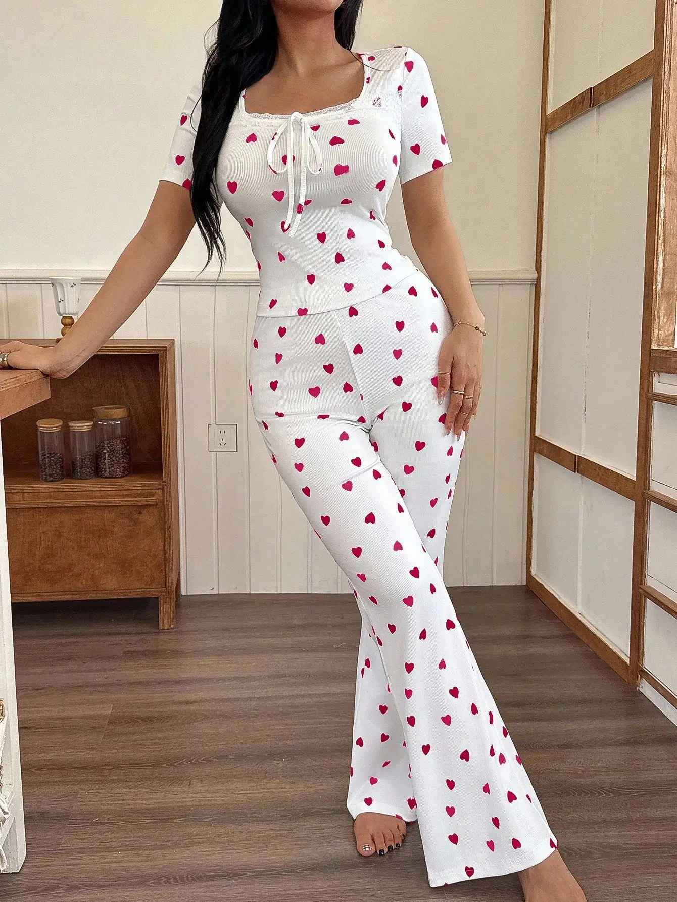 Women's Pajamas Set Pajama Sets Women's Home Suit Sexy Shopping Pjs Woman Set Sleepwear for Sleeping Pants Clothes Nightwear