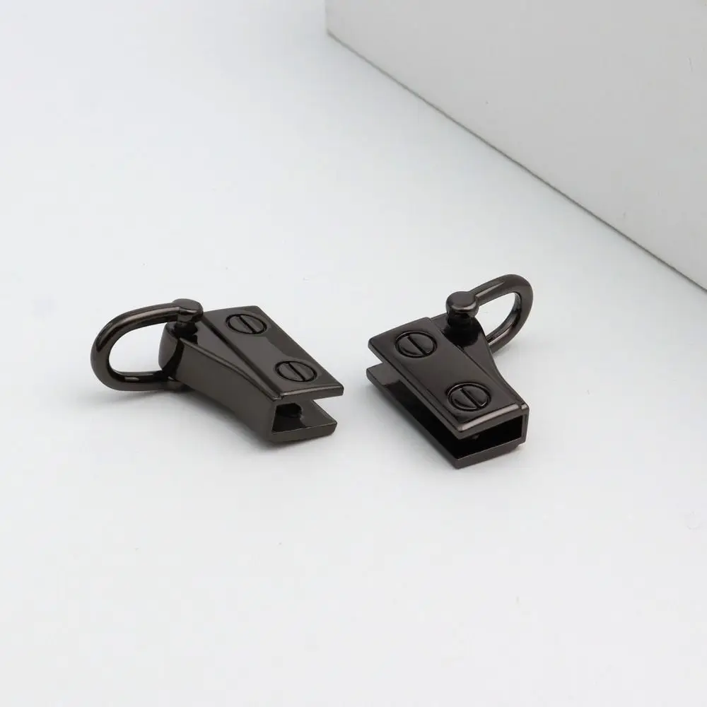 

1 пара прочных металлических боковых зажимов для трансформации сумки, не выцветает, съемный зажим для разъема сумки, пряжка для разъема кошелька без перфорации