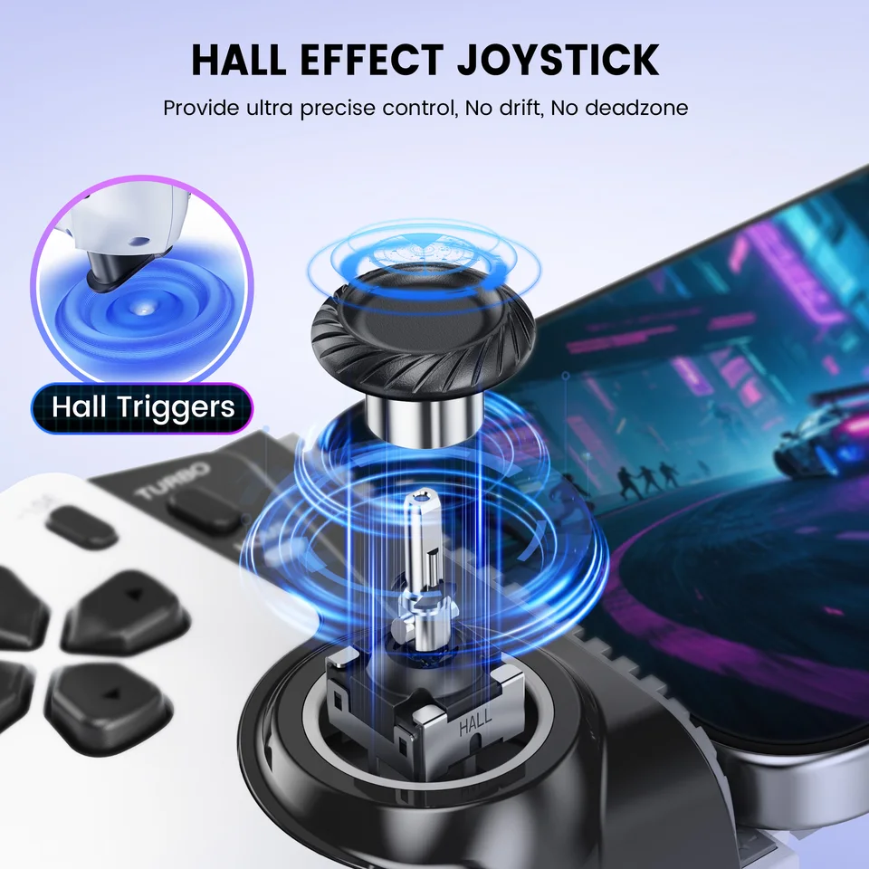 BEBONCOOL MC500 Hall Effect Mobile Gamepad - Wireless Controller