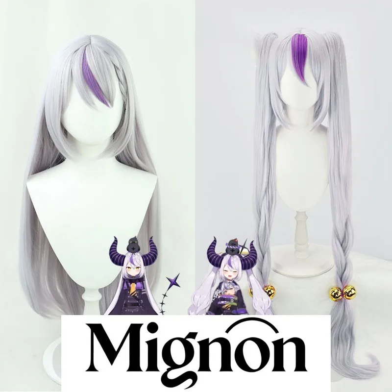 

Hololive VTuber Laplace Darknees парик для косплея подарок на Хэллоуин