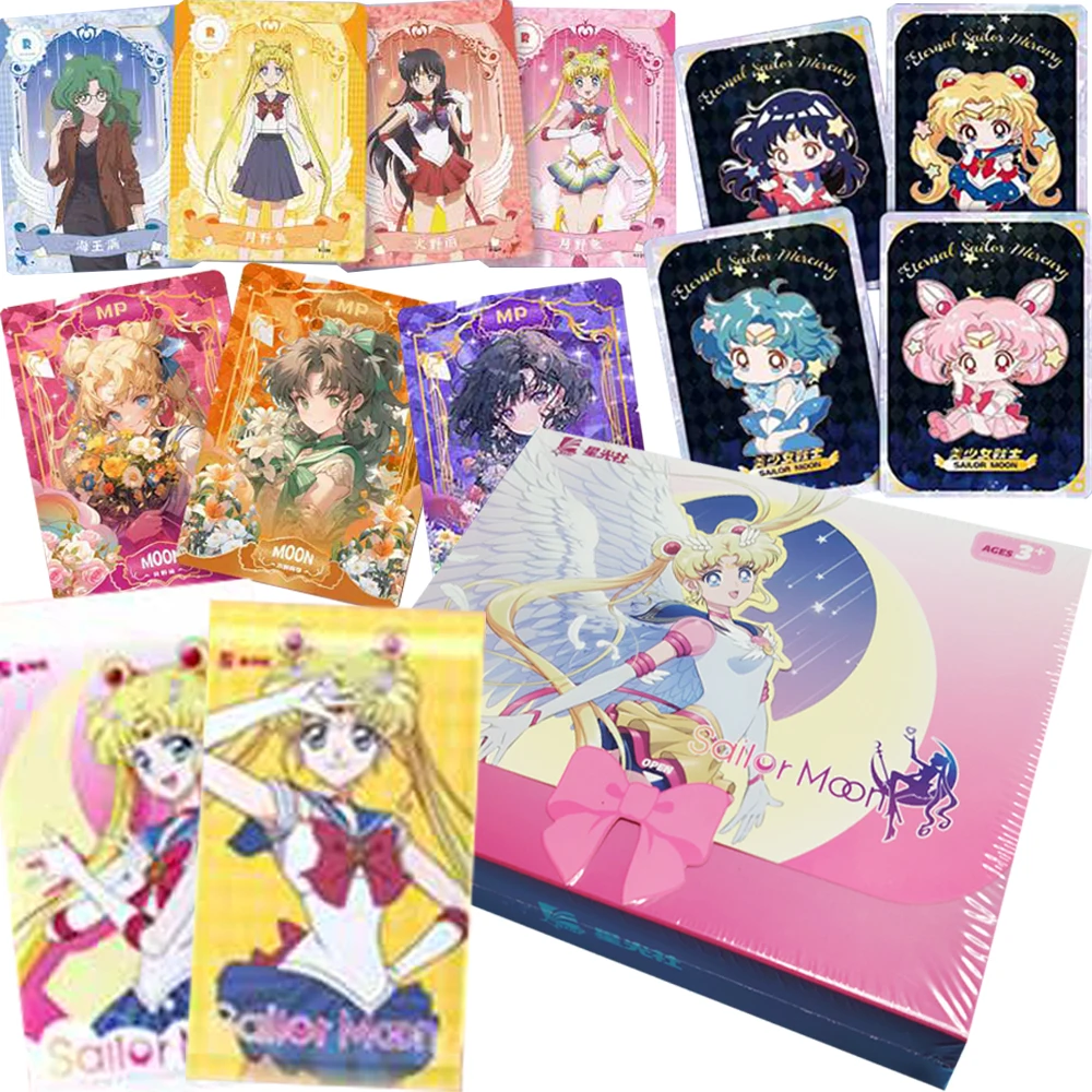 

Коллекционные карточки «Сейлор Мун»: Сюрприз-коллекция с Цукино Усаги и Чибиусой. Популярный аниме-персонаж. Совместная коллекция. Скрытые карточки. Подарки для детей и любителей коллекционирования.