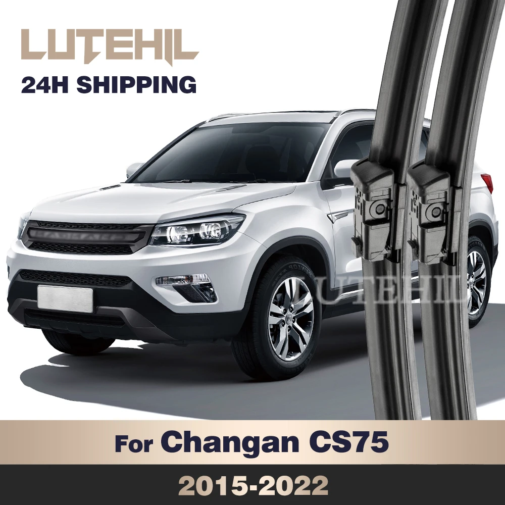 

Для Changan CS75 2015-2022 2016 2017 2018 2019 2020 2021 стеклоочиститель передние щетки стеклоочистителя лобовое стекло щетка для окон 22 "+ 18"