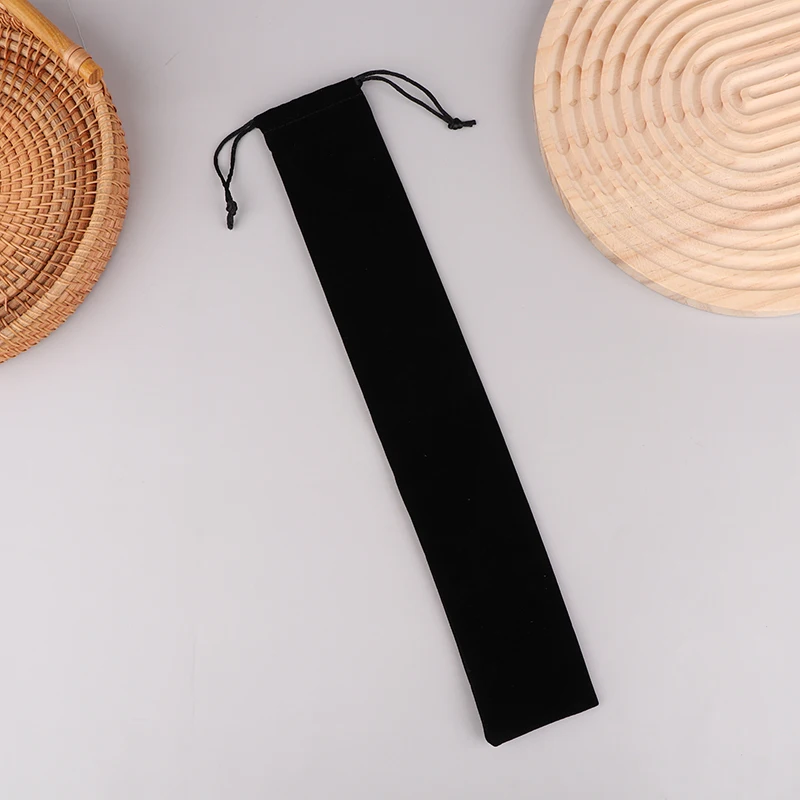 Retro Elegant Chinese Folding Hand Fan Bag Dustproof Protector Case Cover Folding Fan Pouch Wedding Party Festival Gifts