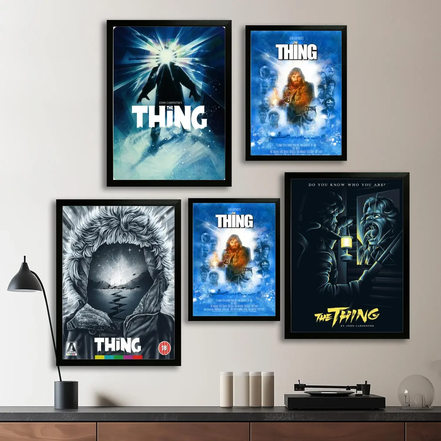 the thing Movie Canvas Art Poster and Wall Art Picture Print, Modern Family Bedroom Decor Posters,Decorative painting