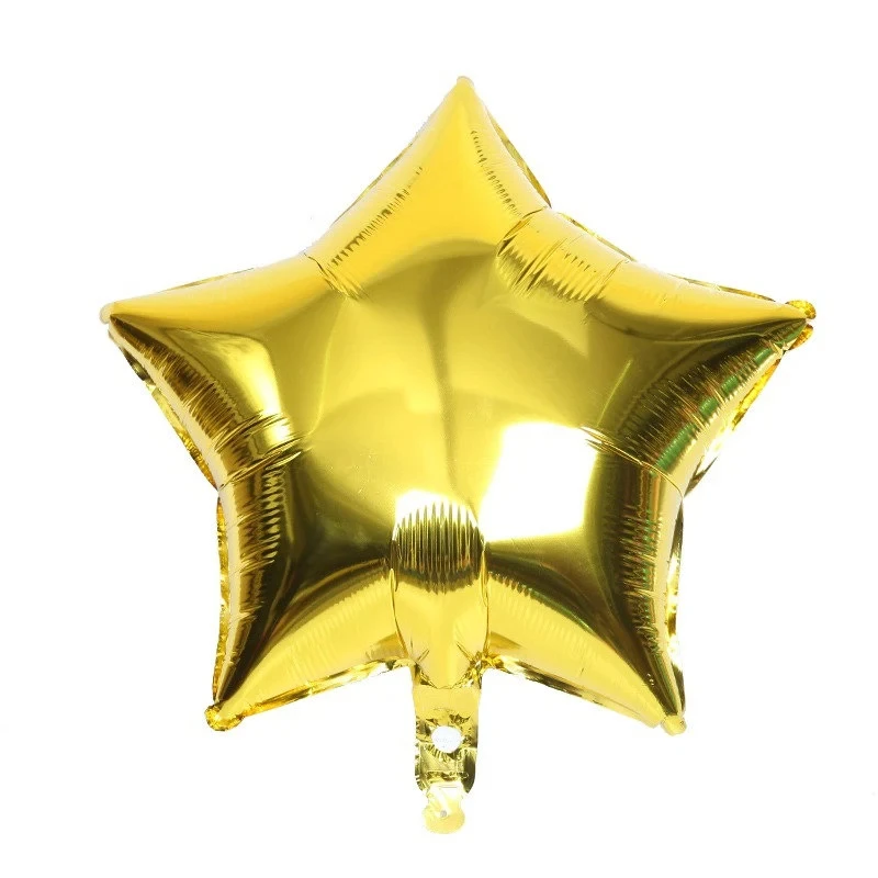 18Inch Star Shaped Foil Balloons Birthday Wedding Baby Shower Decorations Christmas Party Halloween Xmas Balloons Party Decor