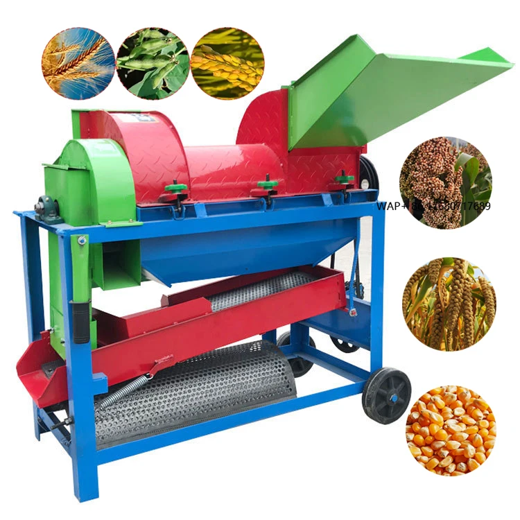 

Multifunctional Grain Wheat Thresher Machine Corn Sheller Multi Function Thresher Machine for Paddy Soybean and Sorghum