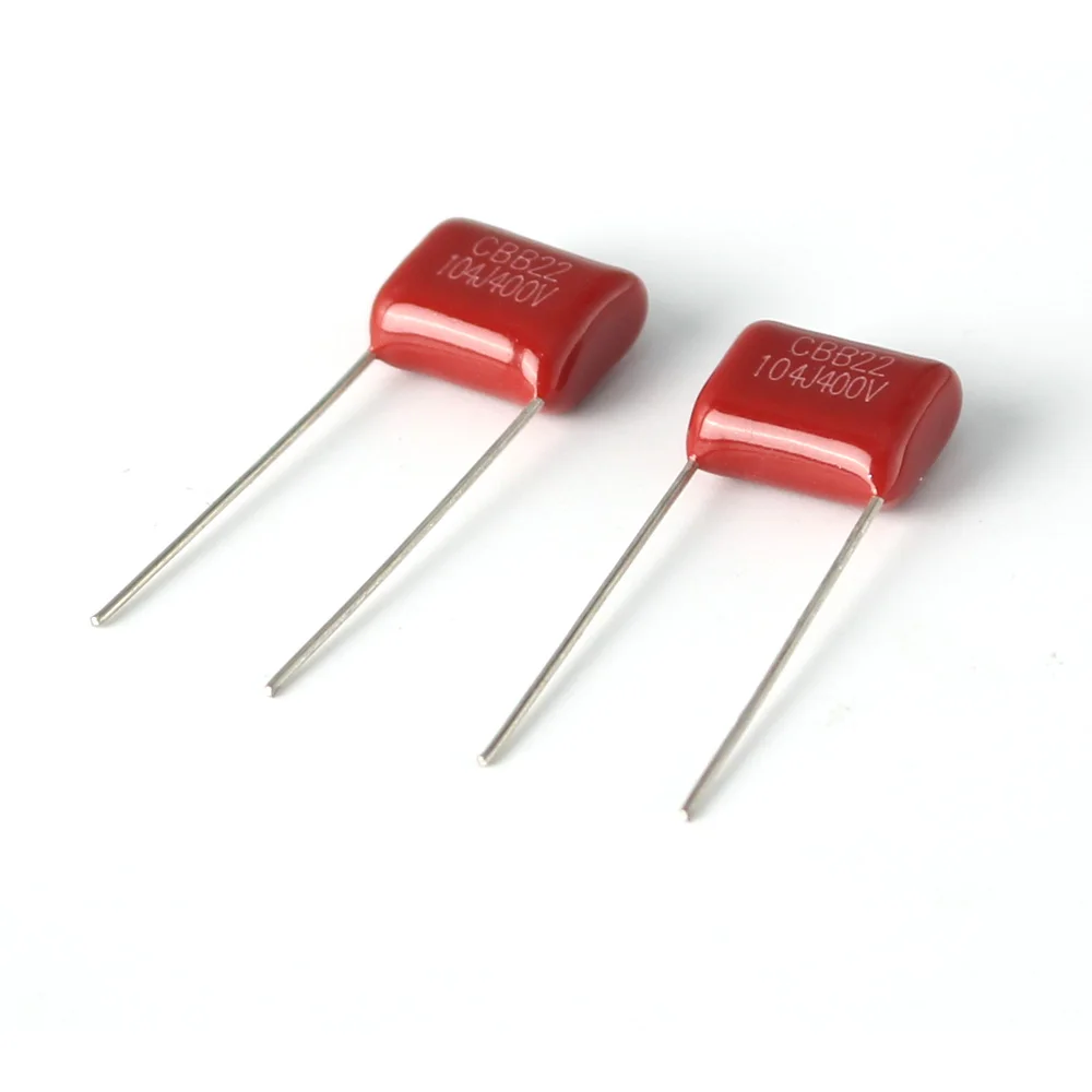 40PCS 400V CBB Capacitors 104J 0.1uF/100nF 224J 0.22uF/220nF 334 0.33uF/330nF P10mm 474 470nf P15mm Polypropylene Film Capacitor