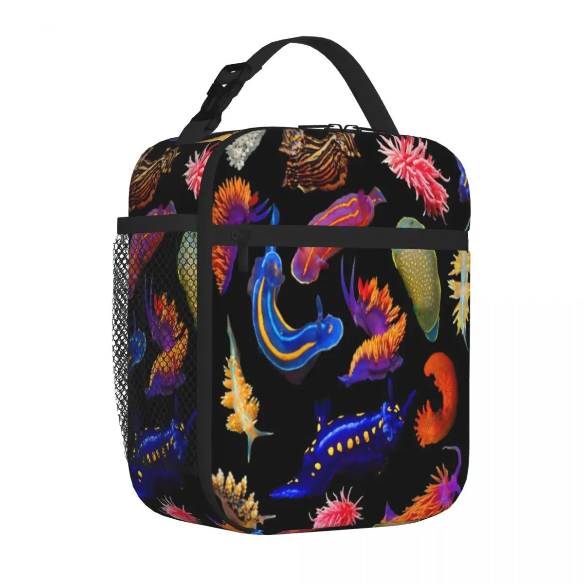 Bestselling Nudibranchia Ruffled Thermal Lunch Bag Camping Meal Insulated Tote
