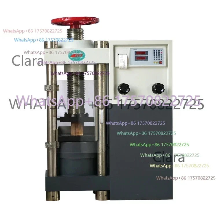 Super Value Factory StoreDYE-2000A Manual Screw Adujust Hydraulic Pressure Concrete Compressive Strength Testing MachineClara To