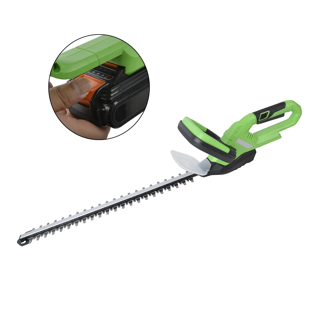 VERTAK 20V Battery Powered Hedge Trimmer Cordless Blade Length 520mm Garden Hedge-trimmer