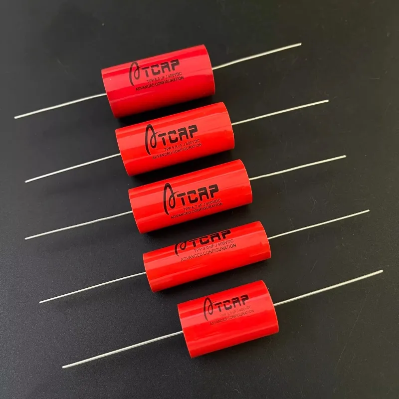 

5PCS/German TPP series 3UF 4.7UF 5.6UF 6.8UF 400V copper leg frequency divider film capacitor