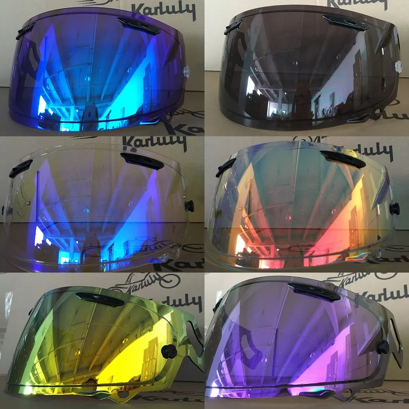 

2022 Motorcycle Accessories Parts Helmet Visor For Arai RX-7X Multiple Colors Helmet Lens Open Face Glasses Visor Anti-UV Lenses