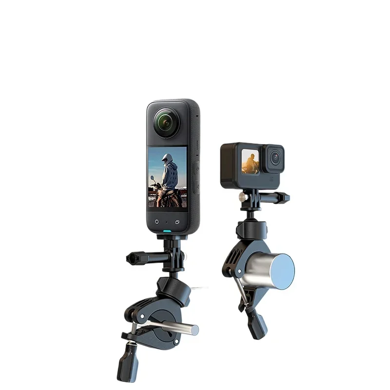 

Light Duty Tube Clamp Riding Bracket 360 ° Adjustment Universal for GoPro/DJI/Insta360 Camera