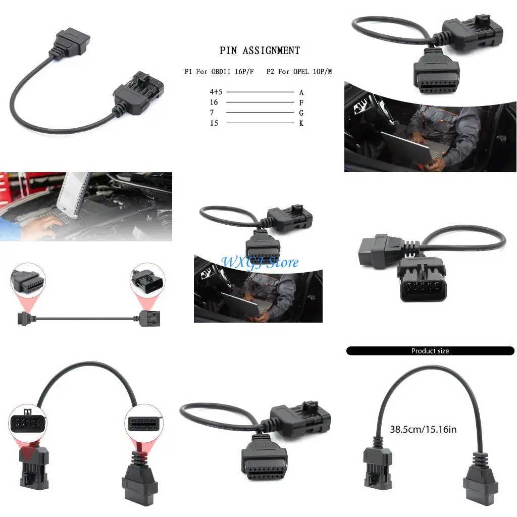 37JE 10 Pin Obd Cab… - image