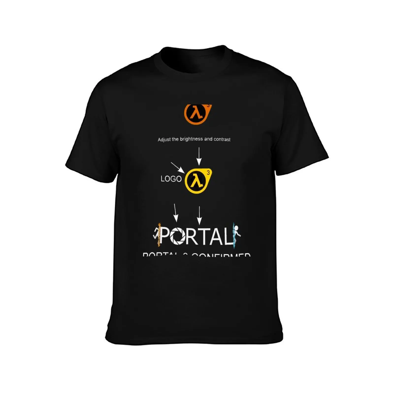 Portal T-Shirt Sweat Resistant Workout Tee Shirt T-Shirt