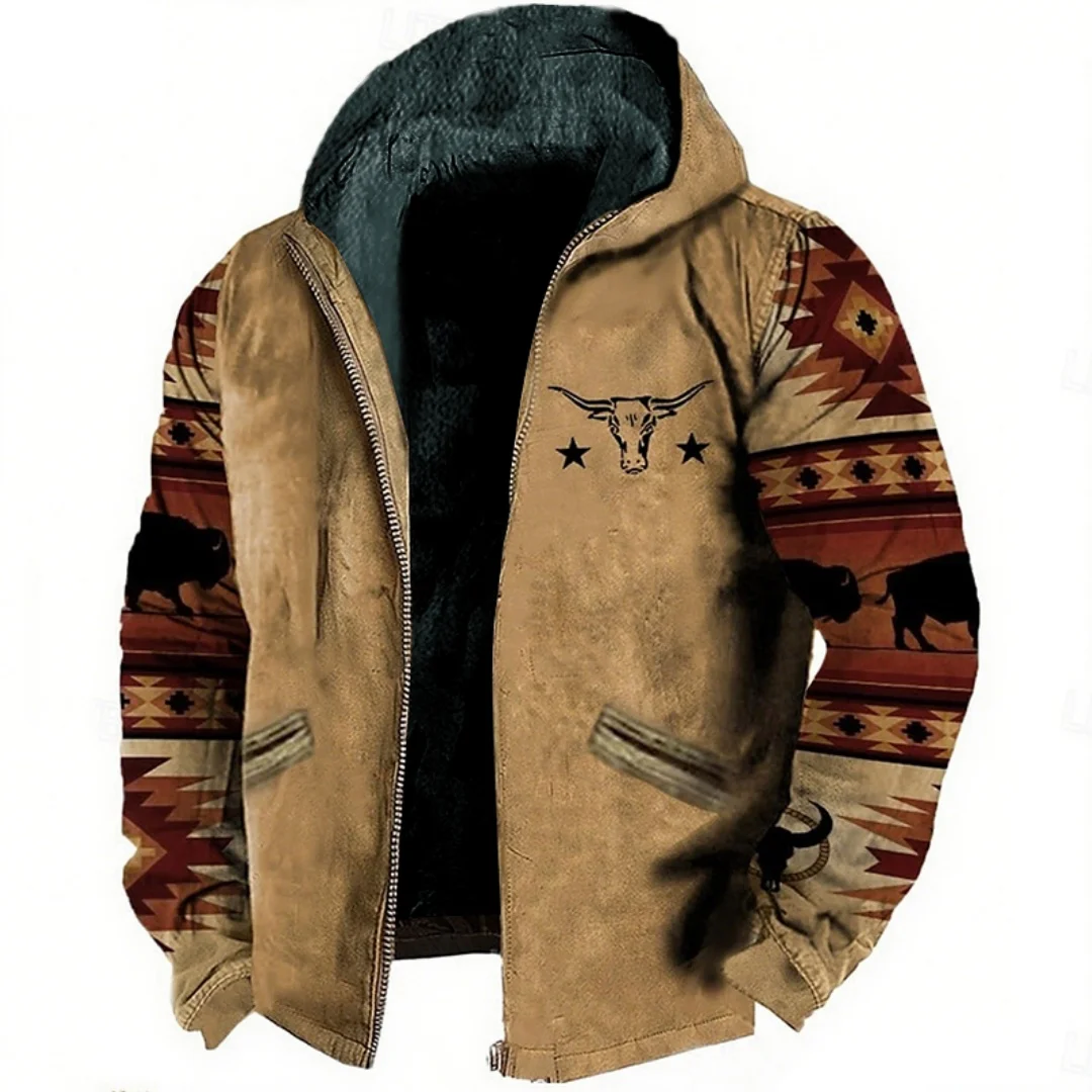 Men’s Retro Zip Hoodie 1