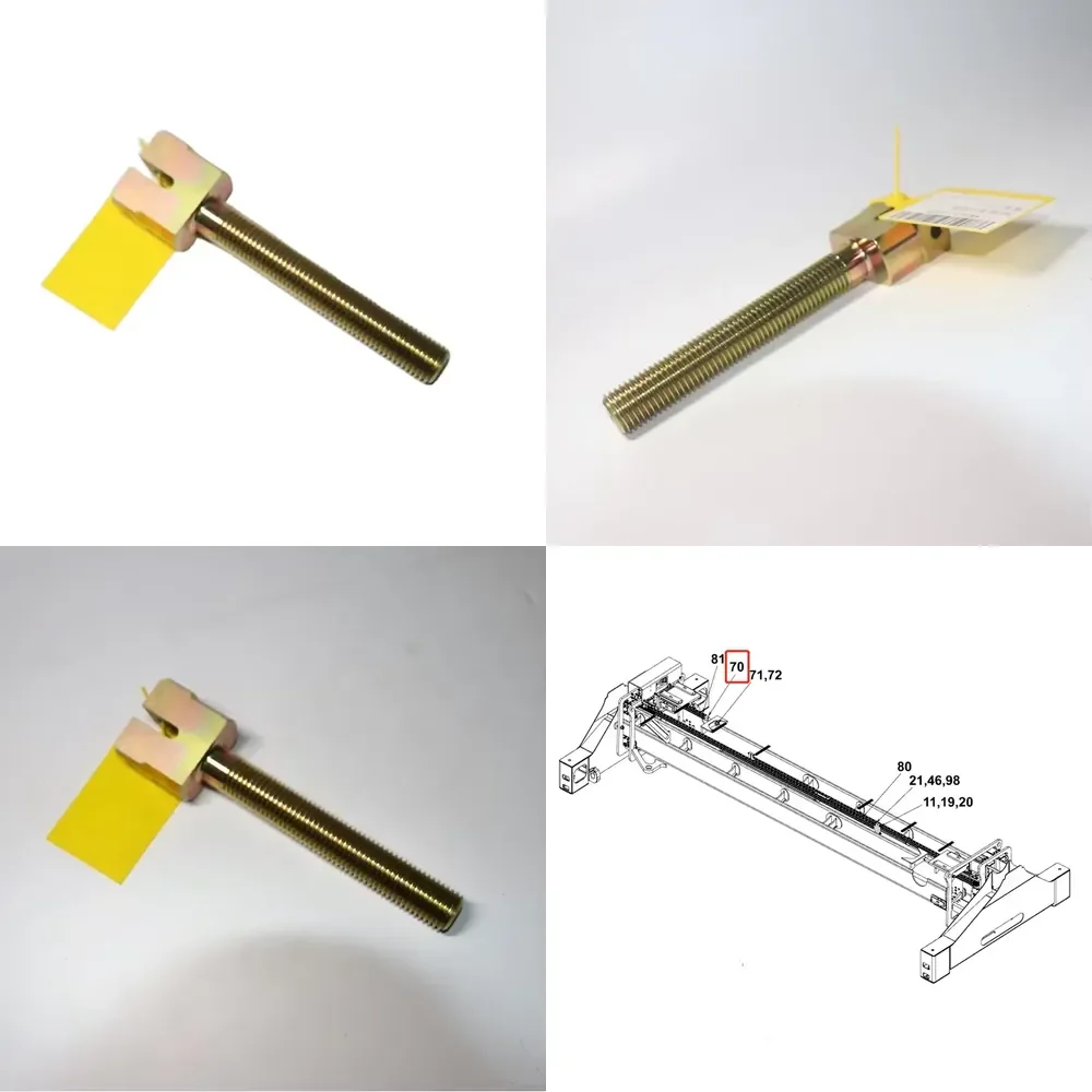 

2026 Hot Item 923828.0762 for KALMAR DRT450 DRF Chain Tensioner (with 2 Nuts 1 Spacer) Container Reach Stacker Crane Parts
