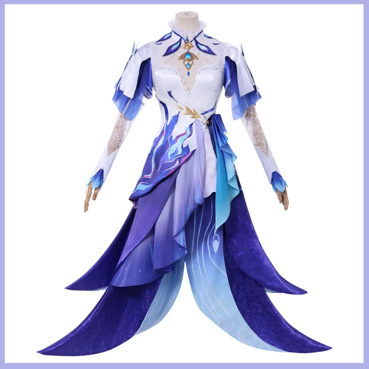 لعبة كانتيريلا أزياء تنكرية موجات ويذرينج رأس عائلة فيساليا للعائلة فستان أرجواني شعر مستعار بدلة كرنفال مثيرة للنساء #5