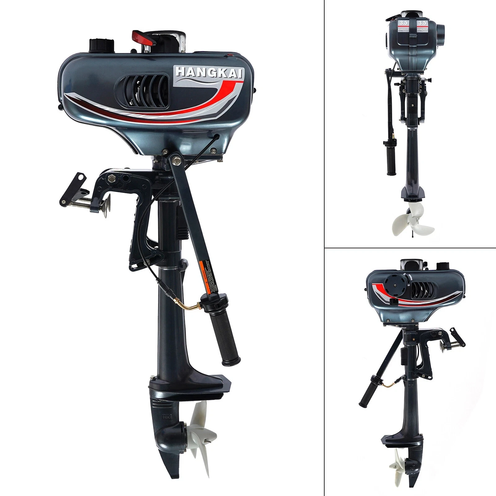 Cheap High Quality Hangkai 3.5HP 2 Stroke Marine Outboard Motors Good Price With Free Shipping（CE Certification）
