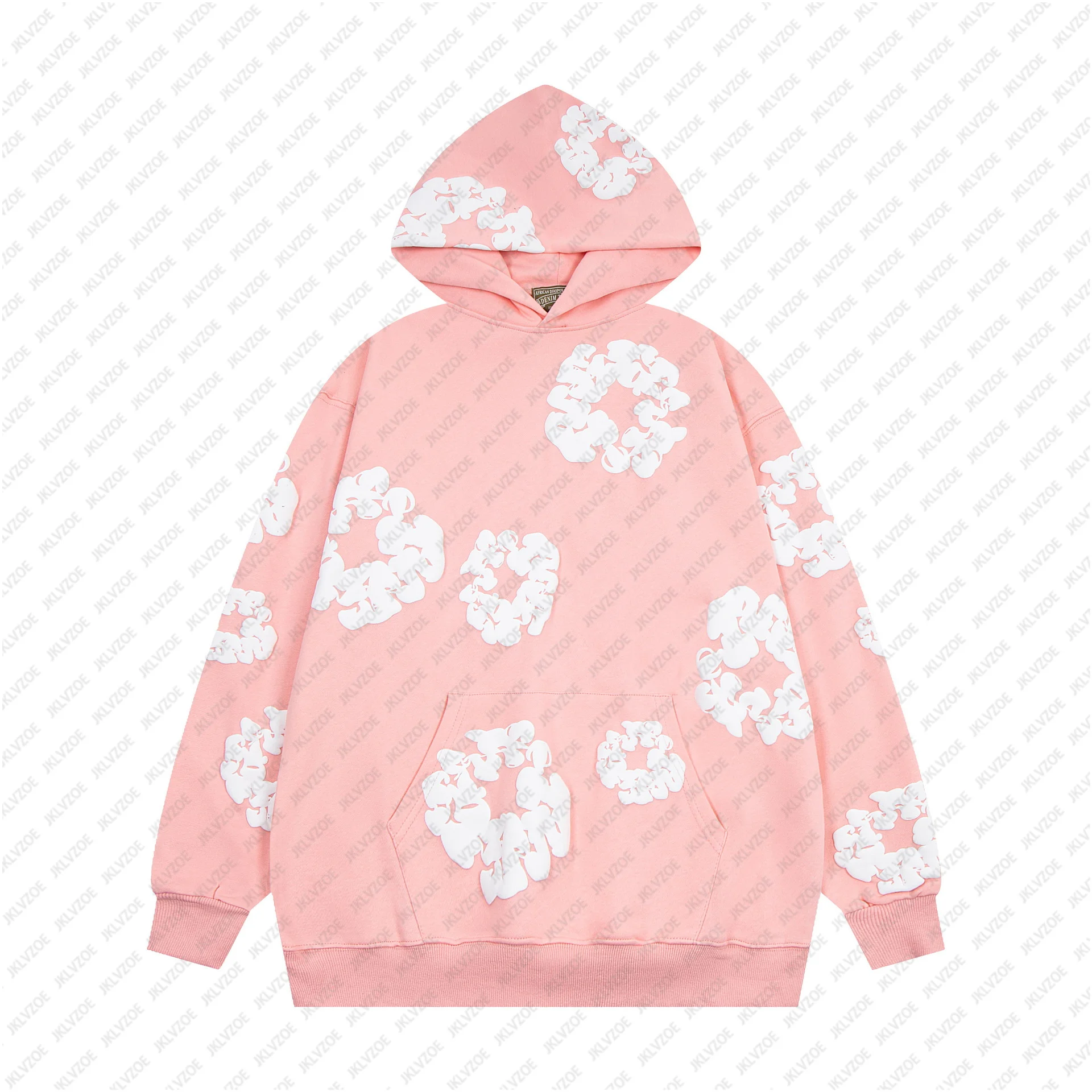 Hoodies Of Men ＆ Women Unisexy Streetwear Vintage Casual Pullover Sweatshirt Kapok Flower Pattern Y2k Couple Clothes Kids Hoody