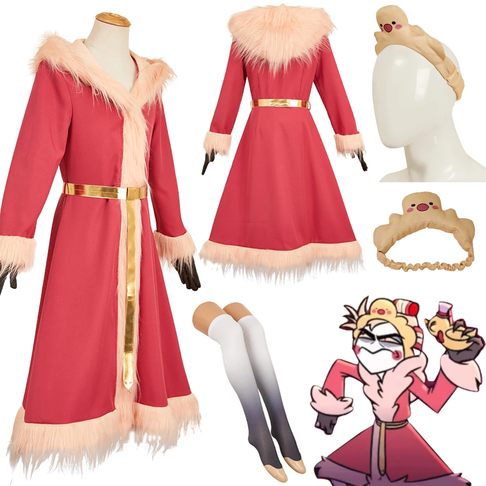 فانتازيا S2 لوسيفر تأثيري البشكير منامة 2025 TV الجحيم نزل Disfraz زي الكبار الرجال الخيال هالوين كرنفال ملابس للحفلات #1