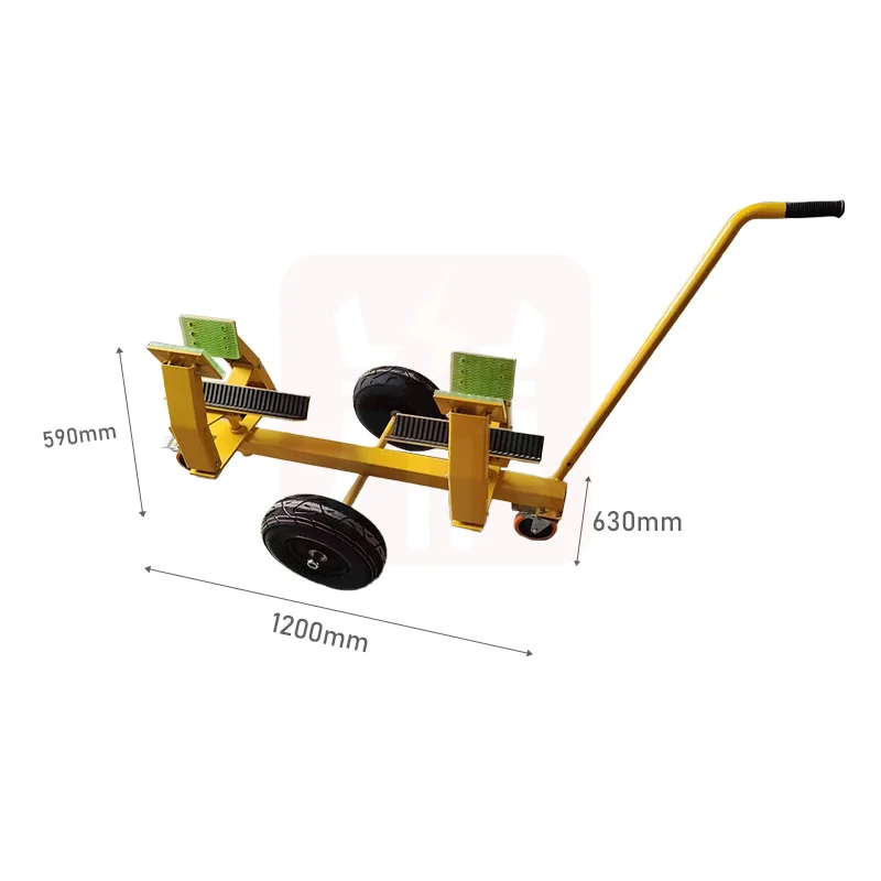 New Speedone LHJZXTC-FS Self-Locking Trolley Rubber Rim 44kg Easy Transporting Stone Slab Dolly for Warehouse Factory Use