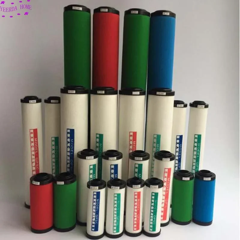 

wholesale Various oil water separator Filter element 015 QPSC Air compressor Accessories Compressed air precision filter Dryer
