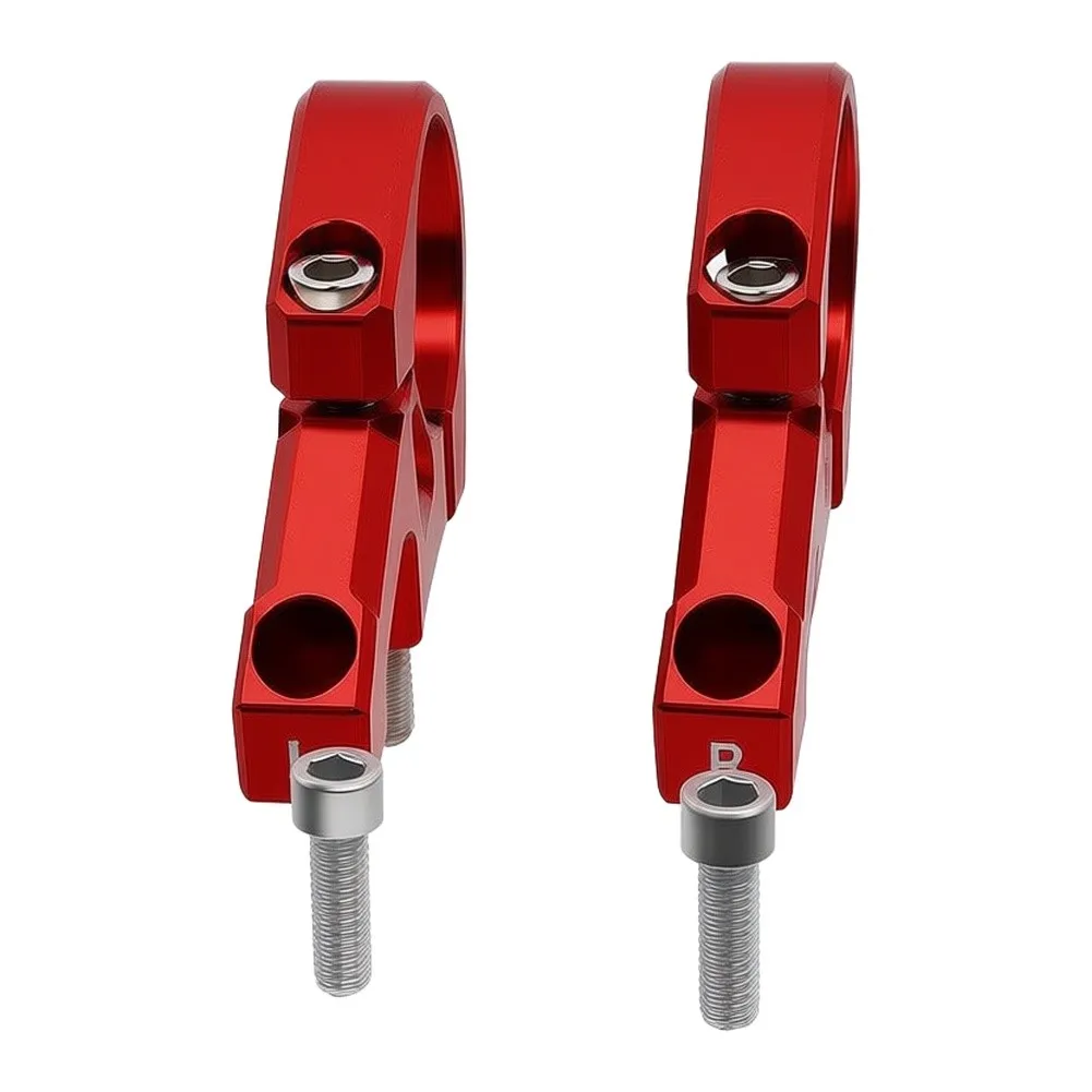 CNC Dual Crown Forks for service Life Long Includes 1 Stem Anodizing Treatment 6061 Material Handlebar Diameter 31.8mm
