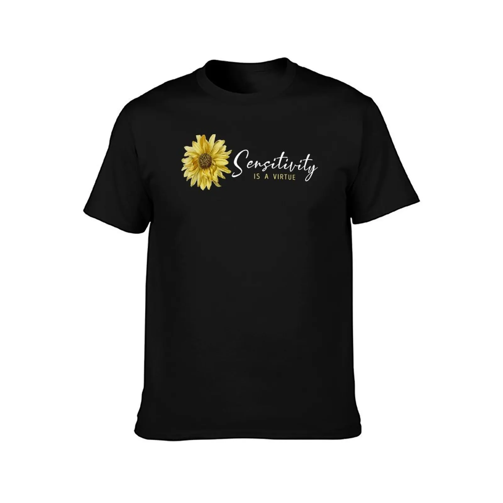 Sensitivity is a virtue T-Shirt Large Size Loose Casual Tee T-Shirt